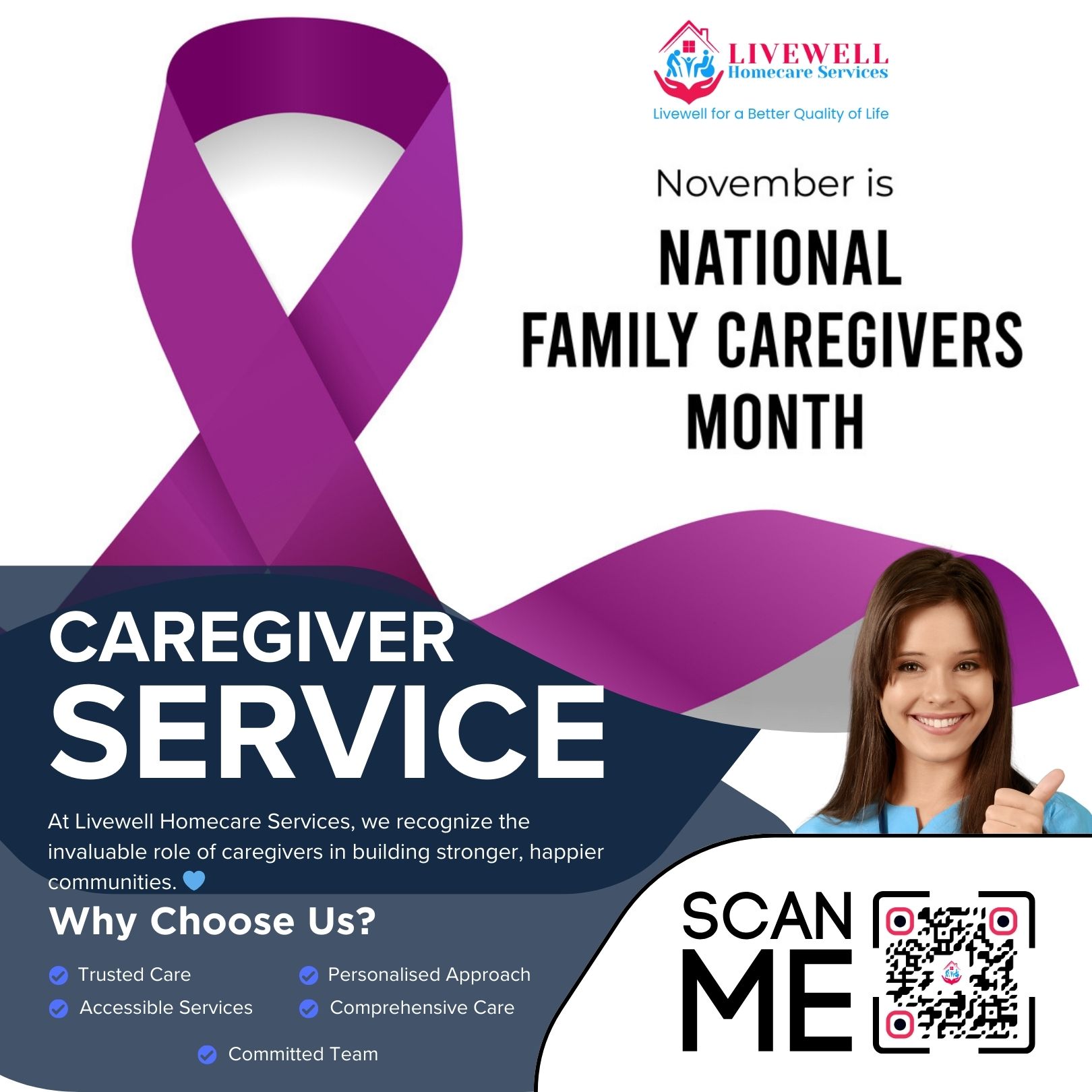 November is National Family Caregivers Month