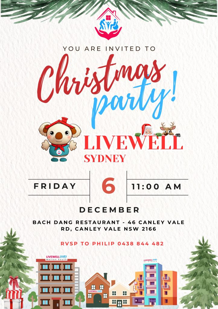 Christmas Party Livewell Homcare services